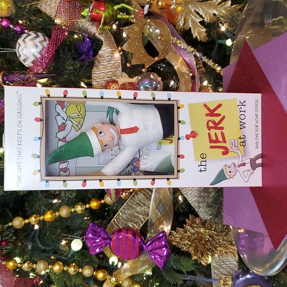 🎄🎅NIB🤶🎄 "The Jerk at Work" Elf!  🎄🎄🎄 - Picture 16 of 16